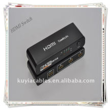 Divisor caliente del interruptor de HDMI de la venta 3 para HDTV HD 1080P